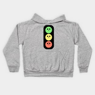 Traffic Light Emotions Kids Hoodie